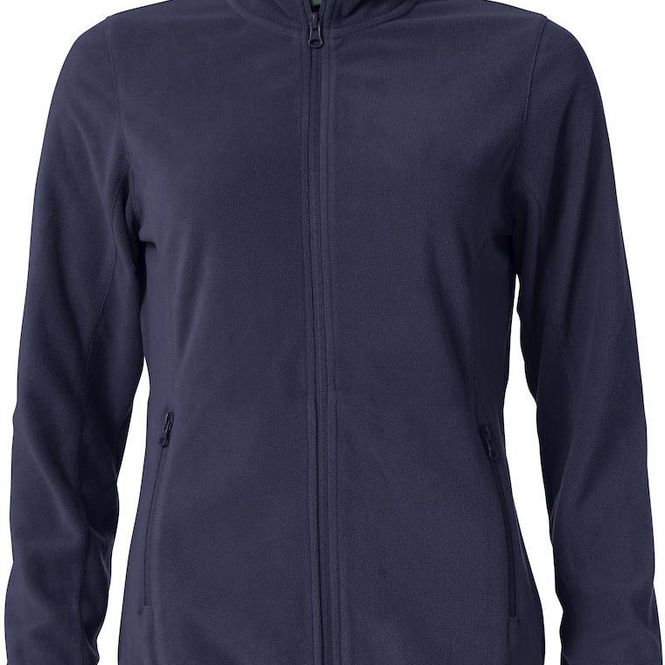 Hovedbilde ØSTM Basic Micro Fleece Jakke Dame Logo Rygg