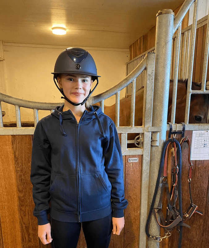 ØSTM Basic Hettejakke Dame Logo Rygg