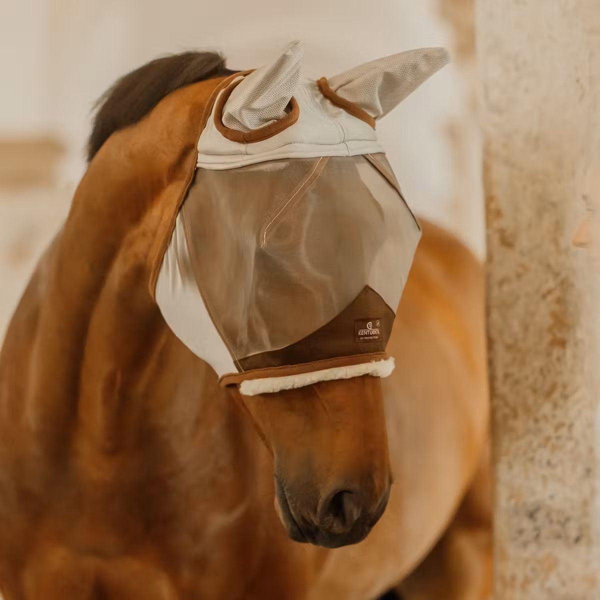 Kentucky FLy Mask Skin Friendly With Ears