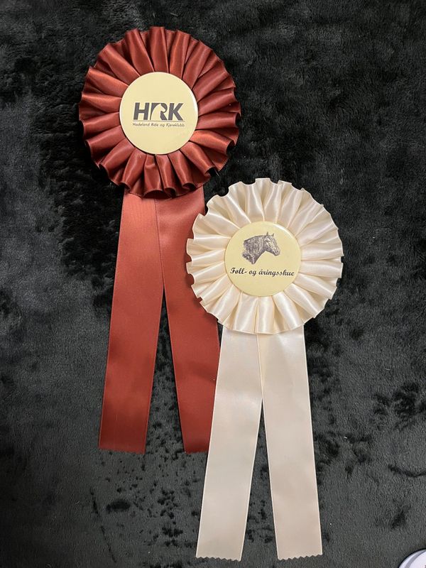 Clear Round/ Deltakersløyfe Ø 12 cm L 31 cm