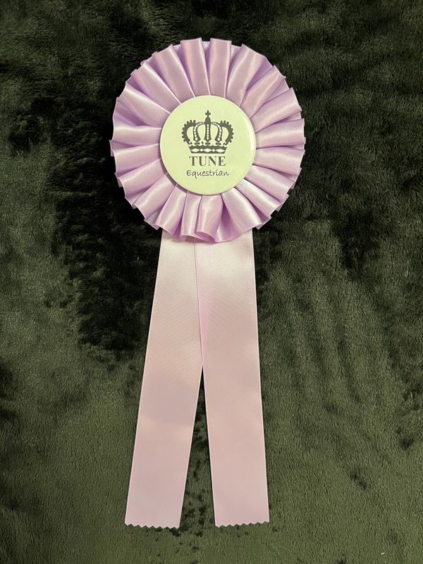Clear Round/ Deltakersløyfe Ø 12 cm L 31 cm